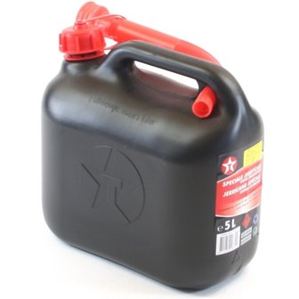 Jerrycan 5 liter zwart