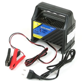 Acculader 12 Volt 6 Amp.