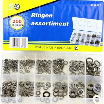 Ringen, assortiment 350 delig