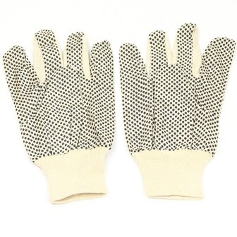 Handschoenen met spikkel katoen