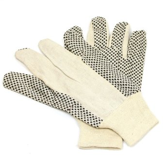 Handschoenen met spikkel katoen