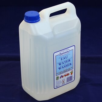 Gedestilleerd/accuwater 5 liter