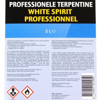 Terpentine 5 liter