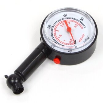 Bandenspanningsmeter rond