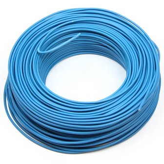 VD draad 1,5 mm&sup2; blauw, rol 100 meter