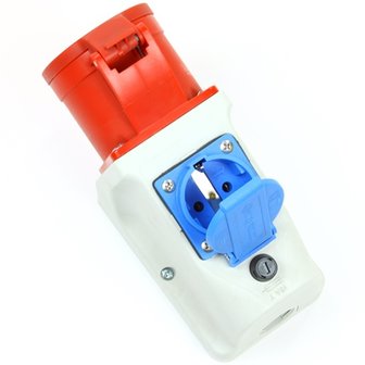 Combo WCD 32A 5-polig + WCD 230V