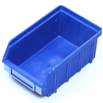 Magazijnbak 175x105x75 plastic blauw