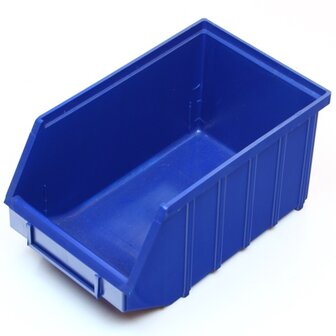 Magazijnbak 240x150x130 plastic blauw