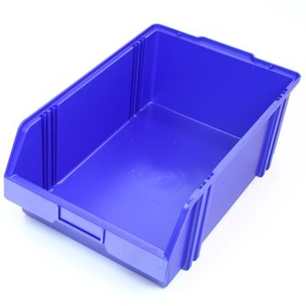 Magazijnbak 500x300x180 plastic blauw