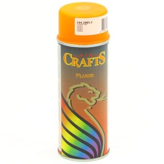 Spuitbus Aircrafts oranje fluorescerend 400 ml