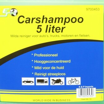 Carshampoo 5 liter