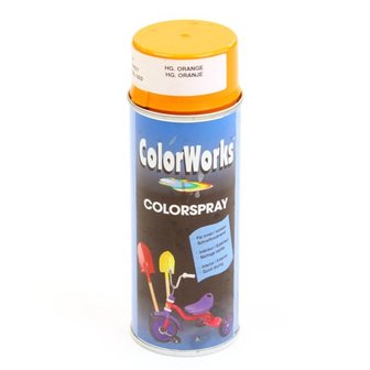 Spuitbus Colorworks oranje RAL 2003 400 ml