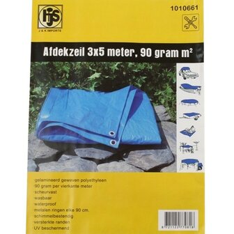 Afdekzeil 3x5 meter