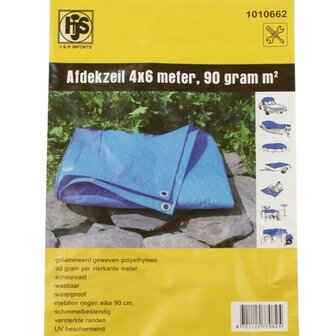 Afdekzeil 4x6 meter