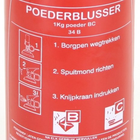 Poederblusser 1 kilo