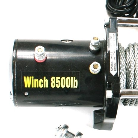 Lier electrisch 3863 kg (8500 lbs) 12 volt