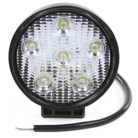 Werklamp 6 LEDS, 18 watt 10-30 volt