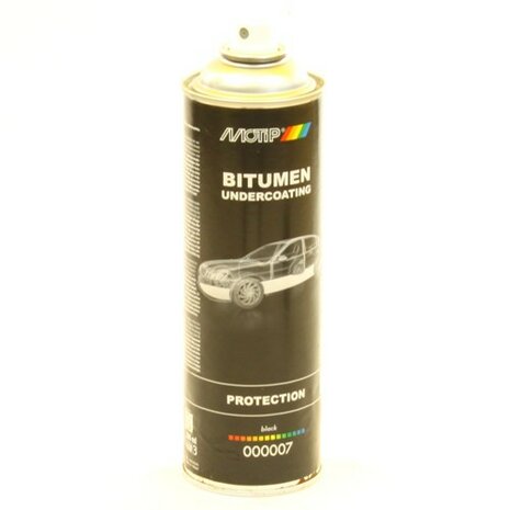 Spuitbus Motip bitumen coating 500 ml