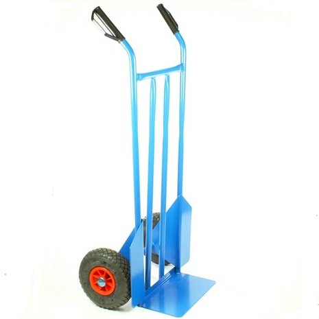 Steekwagen blauw standaard