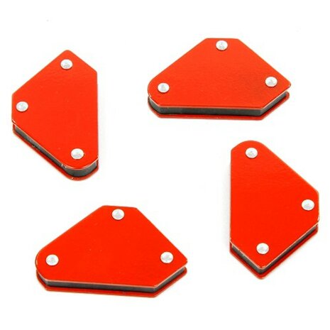 Lasmagneet, mini, set 4 stuks