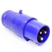 Stekker-CEE-3-polig-16-Ampere-blauw